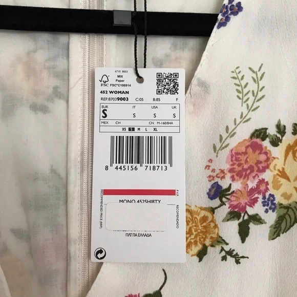 NWOT: MANGO Floral Print Jumpsuit - Picture 12 of 13